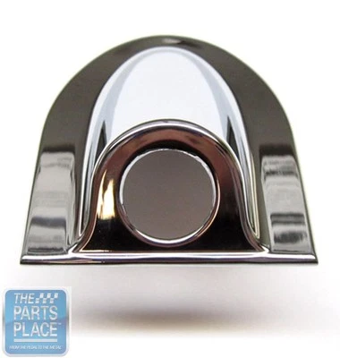 1970-73 Chevrolet Camaro Trunk Lock Bezel Show Quality Chrome — 第 1/2 张图片