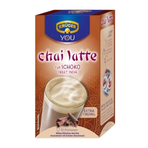 Krüger Chai Latte Tipo Chocolate Sweet India Milchteepulver 4er Pack - Imagen 1 de 1