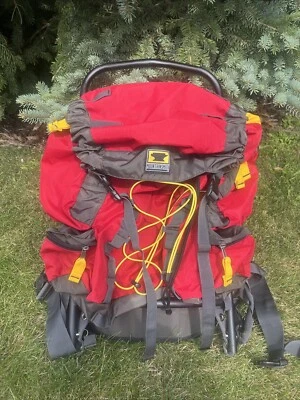Mountainsmith Eagle Red / Yellow External Frame Backpack 17 X 17” - MINT - Image 1 of 4