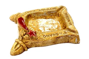 Objet de collection cendrier publicitaire poisson Angibaud la Rochelle 1877 - Picture 1 of 5