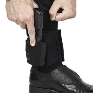 Galco AGD800RB Ankle Guard Ankle Holster, fits Glock 43/Taurus GX4 - Right Draw - Picture 1 of 11