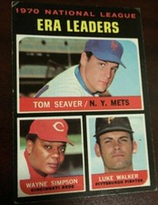 1971 Topps Baseball Cards - Complete Your Set Part 2