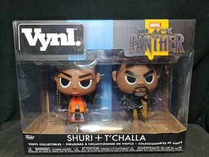 Funko Vynl. MARVEL 2 Pack Black Panther : T'CHALLA + SHURI - Foto 1 di 7
