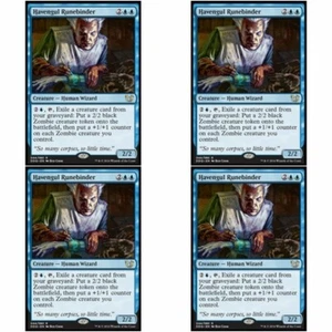 4 x HAVENGUL RUNEBINDER NM Blessed vs Cursed MTG Blue - Human Wizard Rare - Bild 1 von 1
