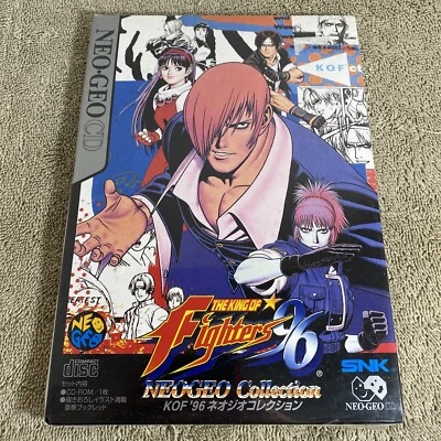 BRAND NEW The King Of Fighters 96 NeoGeo Collection CD + Art Book Japan Import - Image 1 of 4