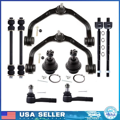 Front Upper Control Arm Tie Rod Sway Bar For 1998-2004 Ford Ranger Mazda B4000 - Image 1 of 4