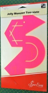 Sew Easy Jelly Monster Template, Many Shapes Hex Circles Etc, Web Demo Available - Imagen 1 de 2