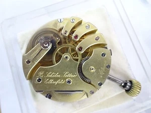 ALPINA CHRONOMETRE HIGH GRADE POCKET WATCH MOVEMENT Taschenuhr funktiert (J60) - Bild 1 von 10