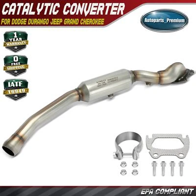 Left Catalytic Converter for Dodge Durango Jeep Grand Cherokee 2011-2012 V6 3.6L - Image 1 of 4