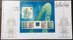 Heavyweight Champion Boxer, HENRY COOPER Signed 17.5.2007 Wembley Stadium FDC - Picture 1 of 12