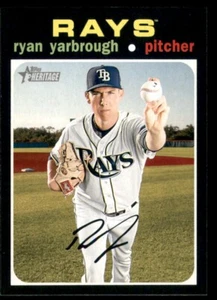 2020 Topps Heritage #267 Ryan Yarbrough - Picture 1 of 2