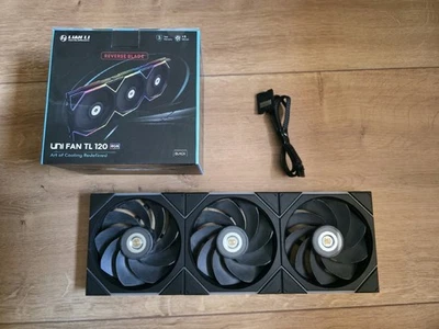 Lian Li Uni Fan TL Series Lüfter + Controller, 120mm, Schwarz, - Bild 1 von 3