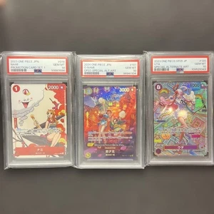 PSA 10 O-Nami SP Alt Art OP06-101 500 anni nel futuro set di 3 giapponesi 2024 - Foto 1 di 2