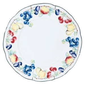 Villeroy & Boch MELINA Fruits 12.5” Chop Plate Platter & Hanger Black Mark NEW - Picture 1 of 7