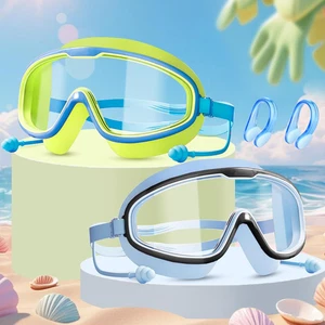 Taucherbrille Kinder 3-15, 2 Stück Schwimmbrille für Kinder, Anti-Beschlag, Kein - Bild 1 von 7
