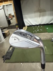 Callaway Jaws Raw 56 Degree 12X Sand Wedge X Grind Right Handed Wedge Flex MINT - Picture 1 of 7