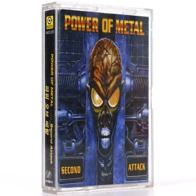 Power Of Metal Second Attack Compilation Album Korean Cassette Tape Korea Foto 1 de 4