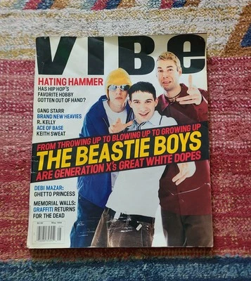 vintage Vibe Magazine May 1994 Beastie Boys Cover RARE NYC hip hop rap graffiti Foto 1 de 4