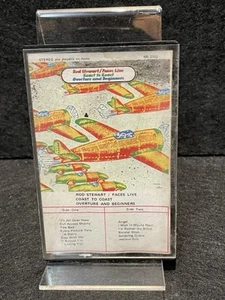 Rod Stewart Faces Live Coast To Coast Overture Beginners AUSTRALIAN * Cassette - Picture 1 of 3