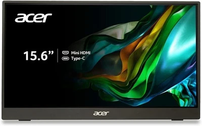 Acer PM161Q B 15.6" FHD 1920x1080 60Hz 4ms Portable LCD IPS Monitor USB 3.1™ - Image 1 of 4