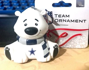 Dallas Cowboys Football Team Christmas Ornament Forever Collectibles NFL New - Picture 1 of 4