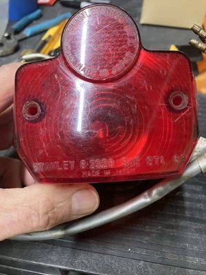 Early Yamaha OEM Used Tail Light. - Image 1 of 4