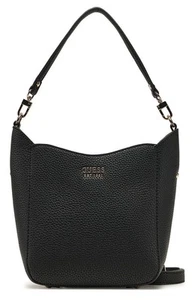 Guess Brenton With Metal Logo Detail Bucket Womens Bag In Black - Picture 1 of 4