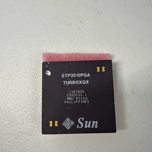 Vintage Rare Sun STP3010PGA TurboXGX Processor For Collection or Gold Recovery - Picture 1 of 2