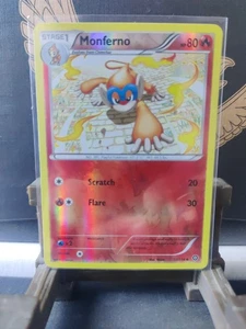 Pokemon TCG Monferno XY Steam Siege 19/114 Uncommon Reverse Holo Karte - Bild 1 von 2
