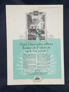 Anuncio de revista - 1927 - Chevrolet Coach - (#2) - Imagen 1 de 1