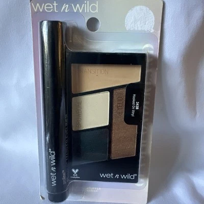 Wet n Wild Color Icon Eyeshadow Quads with  Eyeliner #343B Hooked On Vinyl - Image 1 of 4