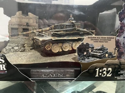 FORCES OF VALORS: German Tiger I Tank, The Last Stand at CAEN, 1:32, "80104" - Image 1 of 4