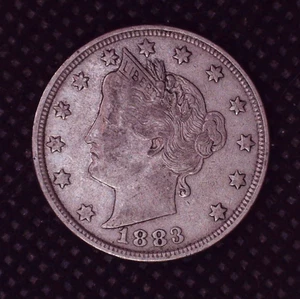 Liberty Nickel 1883 "Sin centavos" mejor grado V 5 (C) #F016 - Imagen 1 de 2