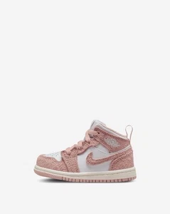 Nike Air Jordan 1 Retro Mid SE TD White Legend Pink Sail FN7537-161 Sneaker 4c - Bild 1 von 6