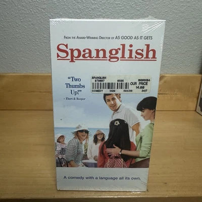 Spanglish (VHS, 2005) Adam Sandler & Tea Leoni New Sealed Foto 1 de 3