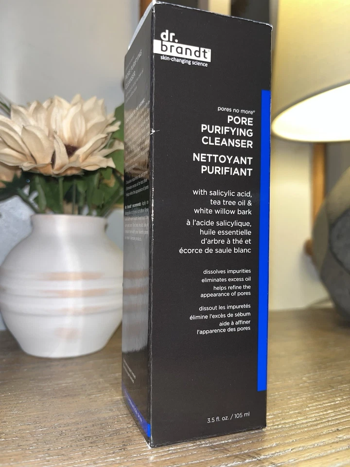 Dr. Brandt Skin Changing Science Pore Purifying Cleanser 3.5 Fl Oz NEW In Box - Image 1 of 1