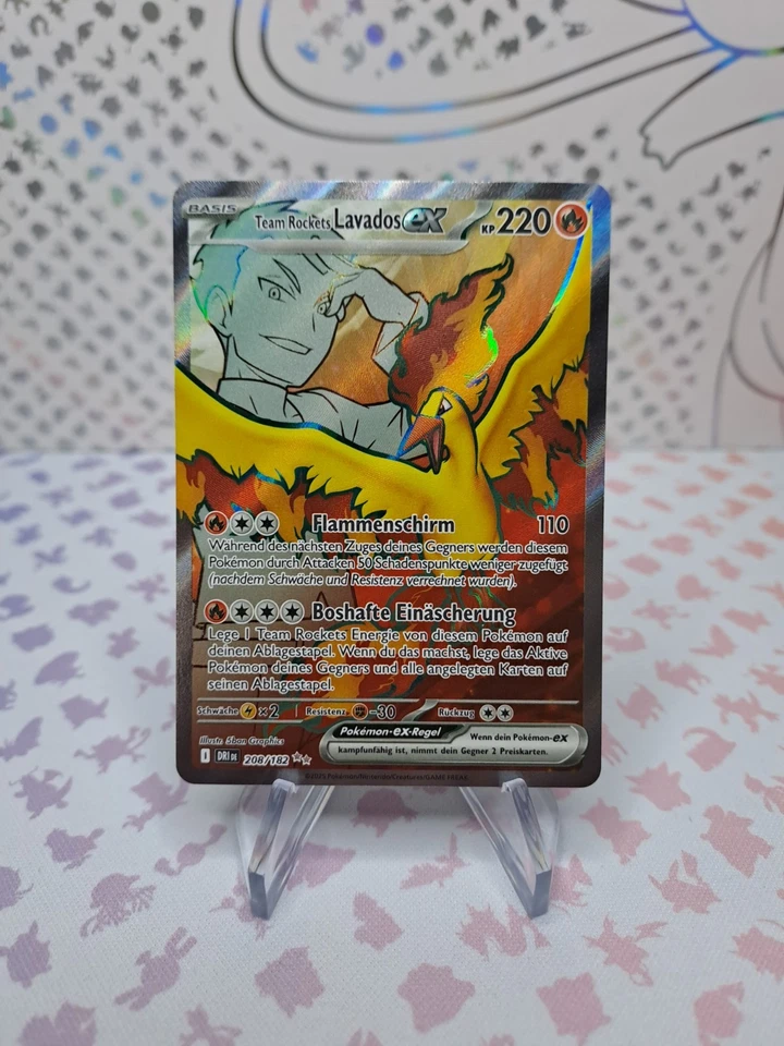 Pokemon Team Rockets Lavados EX 208/182 | Ewige Rivalen | Deutsch Near Mint - Bild 1 von 1