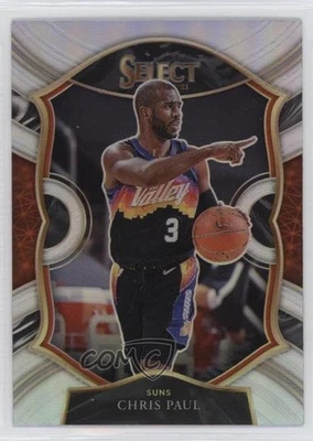 2020-21 Panini Select Concourse Silver Prizm Chris Paul #10 0a3 - Image 1 of 3