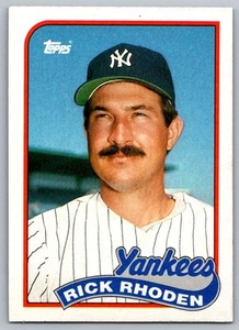 1989 Topps Rick Rhoden New York Yankees #18 - Picture 1 of 2