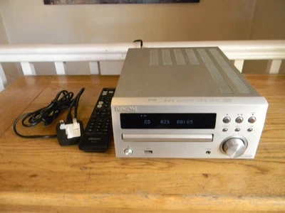 Denon RCD-M39DAB CD DAB Receiver Mini HiFi with Remote Control - Image 1 of 4