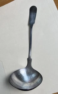 BAILEY BANKS & BIDDLE Fine Silver Plate SOUP LADLE 9 1/2" VINTAGE SERVING - Picture 1 of 10