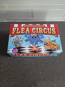 Reiner Knizia's Amazing Flea Circus Board Game Missing 2 bulldogs and 1 cat - Picture 1 of 4