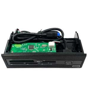 USB3.0 Card Reader Front Panel Fast Speed Multi Function Internal Card Reader - Bild 1 von 7