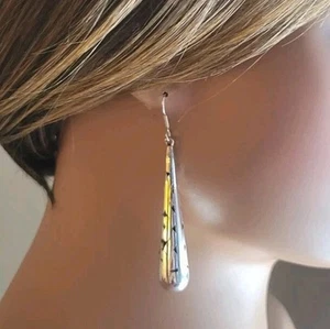 Pendientes lágrimas de plata de ley Erick's Taxco.925 - Imagen 1 de 11
