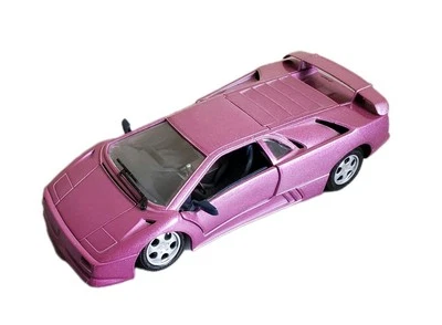 Maisto 1/24 Lamborghini Diablo 1990 Viola Serie Shell Miniatura TBE Collezione - Immagine 1 di 4
