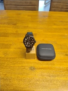 Tommy HILFIGER Uhr, , TH3081342120, neue Batterie, Lederband, Schwarz Rosegold - Bild 1 von 21