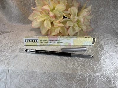 Clinique Quickliner For Eyes Intense - 07 Intense Ivy - w/Smudger NIB Free Ship - Image 1 of 2