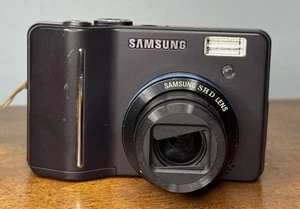Samsung S850 Digital Camera 8.1MP 5x Digital Zoom Black Uses 2AA Tested - Picture 1 of 10