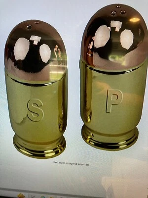 Salero y pimentero con forma de cartucho de pistola Rivers Edge NUEVO Foto 1 de 2