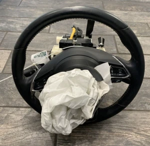 2017-2019 MAZDA CX-5 CX5 STEERING WHEEL LEATHER BLACK W/ SWITCH BUTTONS OEM - Foto 1 di 14